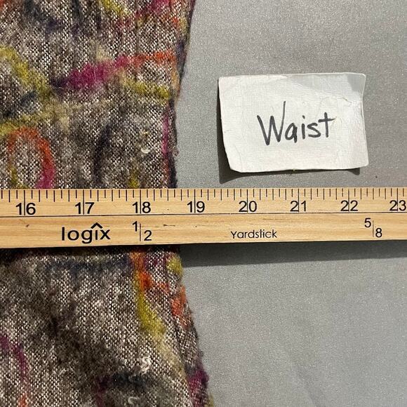 Christopher & Banks Vest Size Medium Felted Artsy Unique Wearable Art Goblincore - Picture 9 of 10